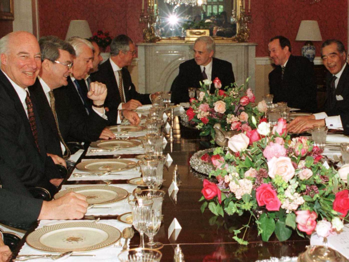 US officials frequently hosts dinners, official receptions, and parties at the residence, too.