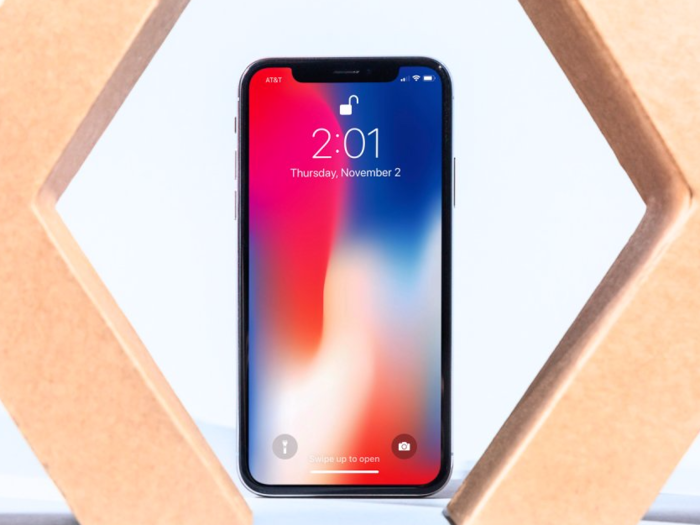 1. Apple iPhone X