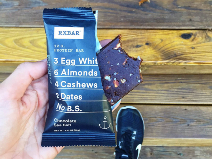 Many of these new products, such as the RXBar, emphasize fruits, nuts, seeds, and grains.