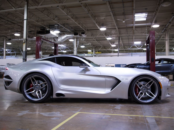 2. Car designer Henrik Fisker created the ultimate luxury car with the Force 1.