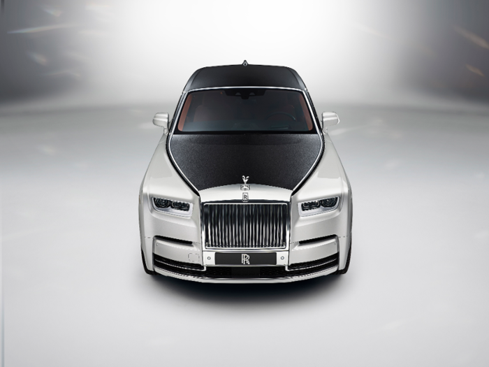 3. The Rolls Royce Phantom features a unique gallery space to display custom art in the interior of the vehicle.