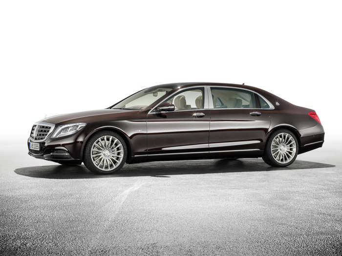 5. The Mercedes Maybach S Class is custom designed for comfort.