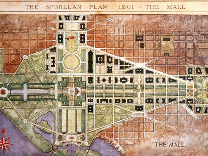 In 1901, a team of architects and planners called the McMillan Commission started expanding DC’s park system.