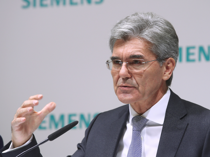 Joe Kaeser, CEO of Siemens — Germany