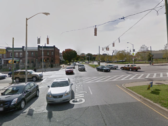 Maryland — Gwynns Falls Parkway and Reistertown Road, Baltimore