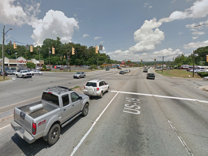 North Carolina — Patton Avenue and Leicester Highway, Asheville