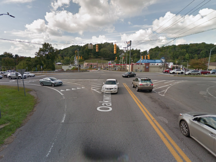 West Virginia — US 119 and Oakwood Road, Charleston