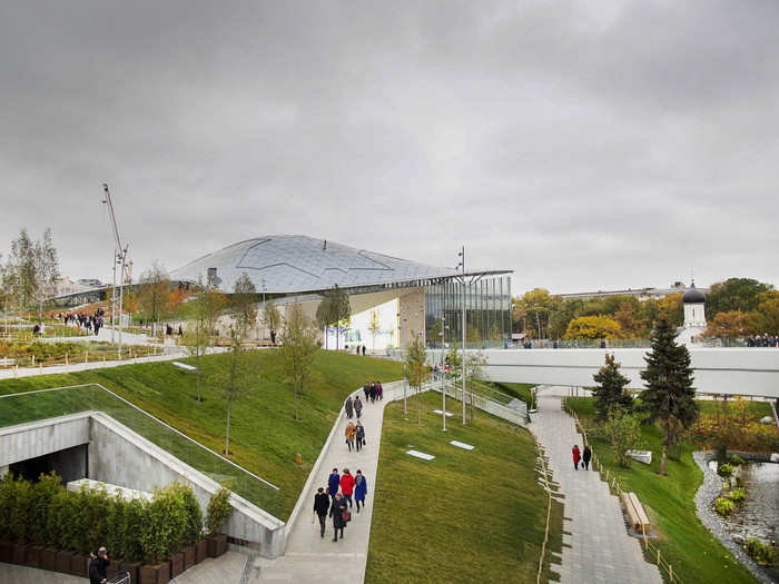 However, proponents say that the park will make Moscow more pedestrian-friendly.