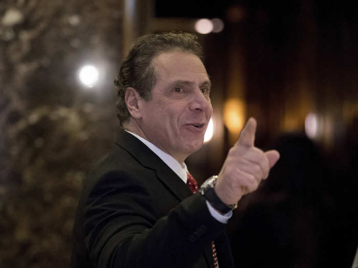 In 1999, then-secretary of housing and urban development and now-governor of New York Andrew Cuomo opted to stay home to spend quality time with his kids.