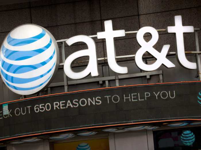 12. AT&T — Telecommunications company based in Dallas, Texas