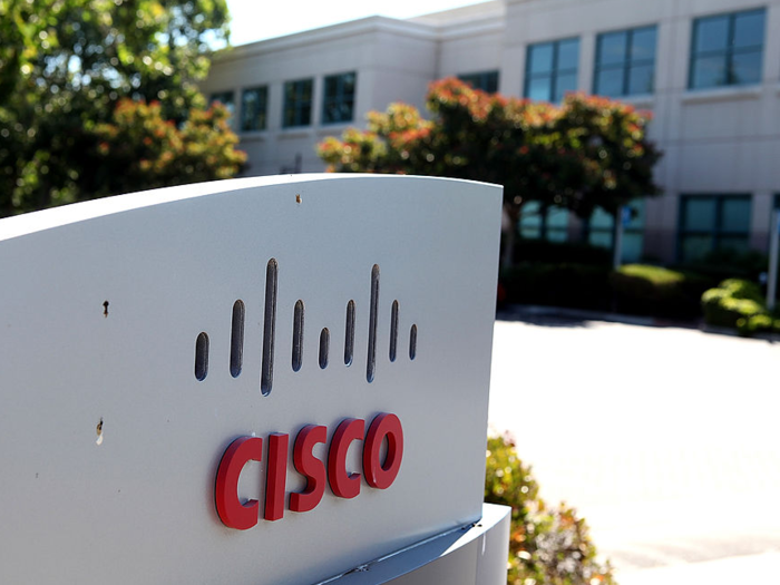 7. Cisco Systems — Networking hardware company based in San Jose, California