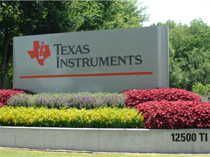 2. Texas Instruments — Semiconductor company based in Dallas, Texas