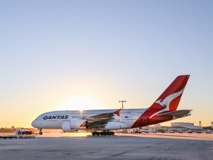 6.Qantas: Dallas, Texas to Sydney, Australia: 8,576 miles.