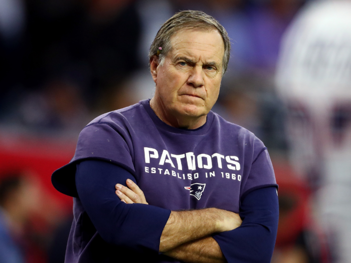 What color will Belichick’s shirt be?