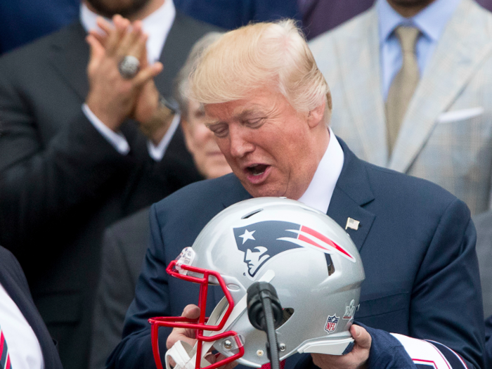 Over/Under 5 Donald Trump tweets on Super Bowl Sunday