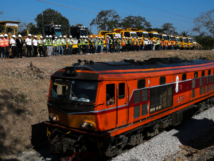 China has invested at least $900 billion (£635 billion) in projects along the belt and road, mainly in infrastructure, transport, and energy. These include a gas pipeline in Pakistan, a motorway in Hungary, and a high-speed rail link in Thailand.