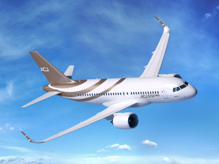 5. Airbus ACJ319Neo: The ACJ or Airbus Corporate Jet is the business jet version of the Airbus A319neo airliner.