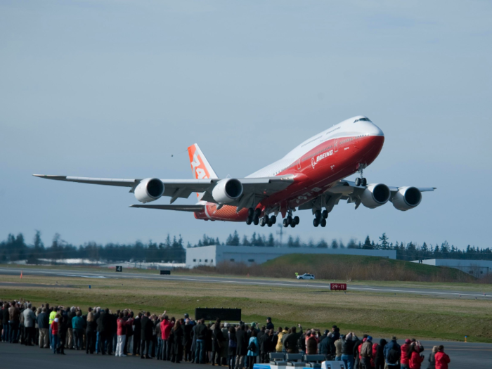 7. Boeing 747-8 Intercontinental BBJ: As stunning as the Dreamliner may be, nothing compares to the Queen of the Skies. One very lucky customer received his very own personalized Boeing 747-8I private jet. At 2018 prices, the 747, before any customization work costs $403 million.