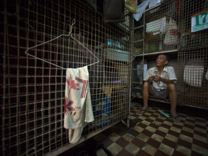 Kong Siu-Kau is one such tenant. He complains there are often bed bugs and putrid smells from poor sanitation.