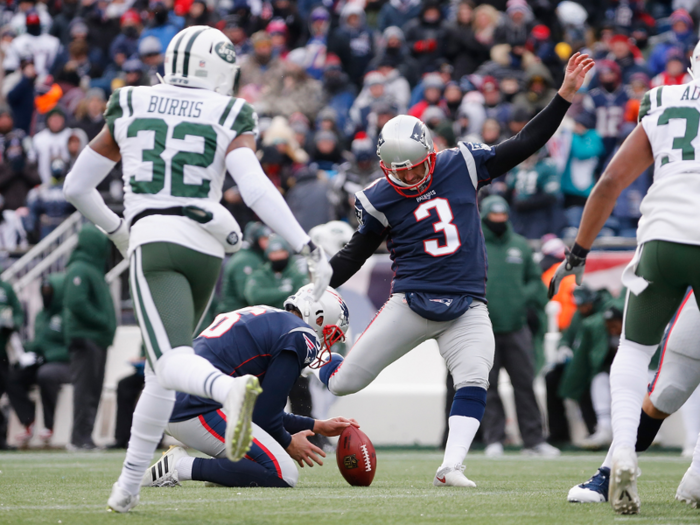 21. Stephen Gostkowski