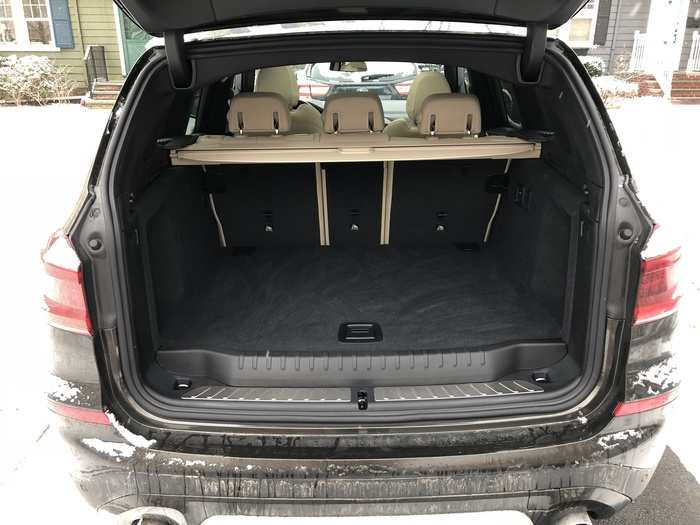 Cargo capacity is in-line with this compact crossover segment.