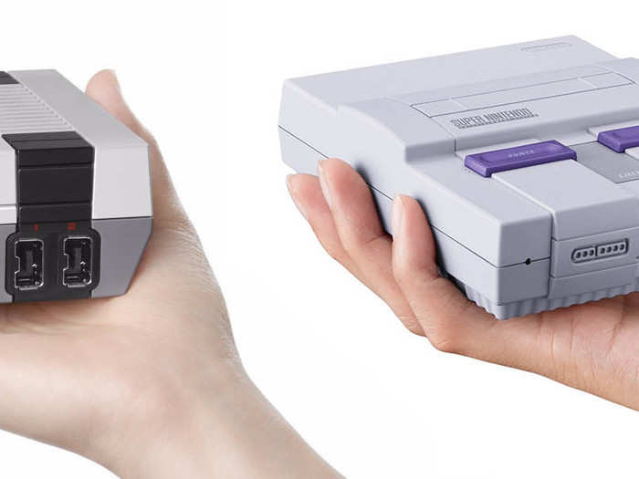 5. Nintendo sold over 4 million mini Super Nintendo consoles.