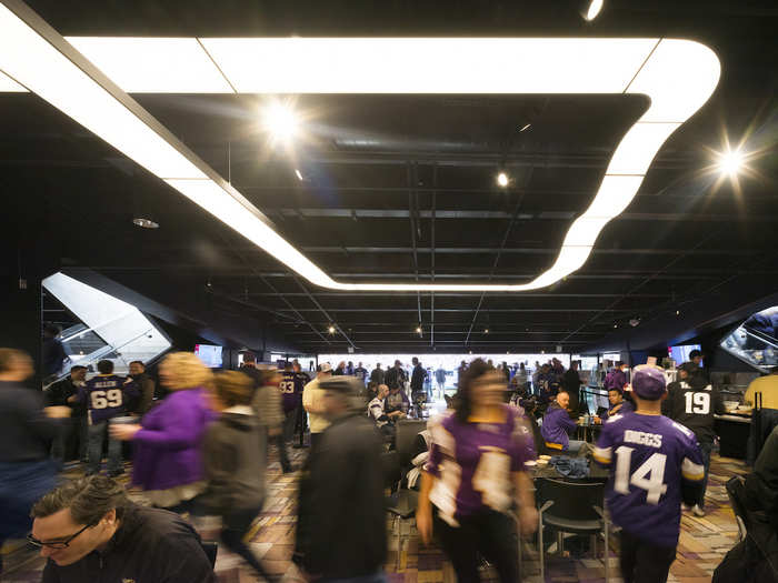 Normally, the venue offers free wifi for up to 30,000 fans. But for Super Bowl LII, the building upgraded its bandwidth to handle the 70,000 people who bought tickets for the game.