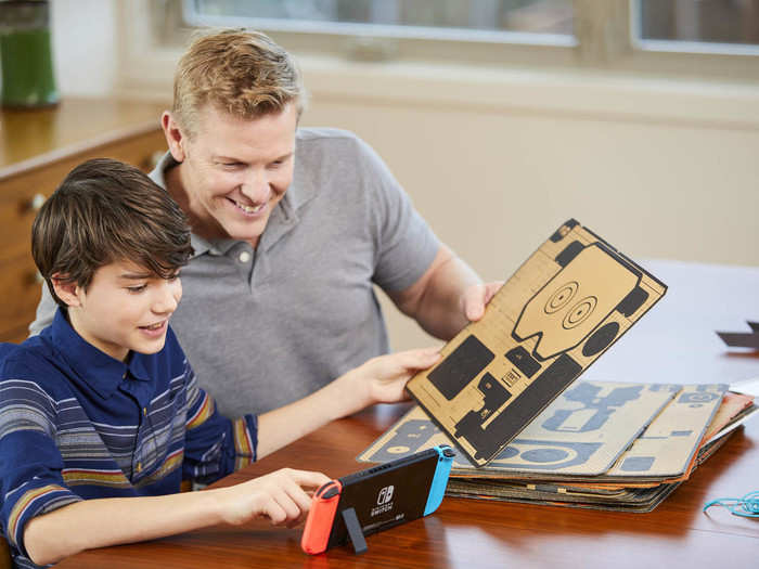 Nintendo Labo is definitely intended for kids, and especially as a shared project for parents and kids. That said, adults shouldn