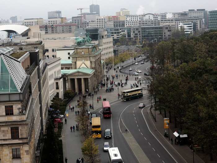 Today, a busy avenue runs where the wall once stood, and buildings populate the once-barren "death strip."