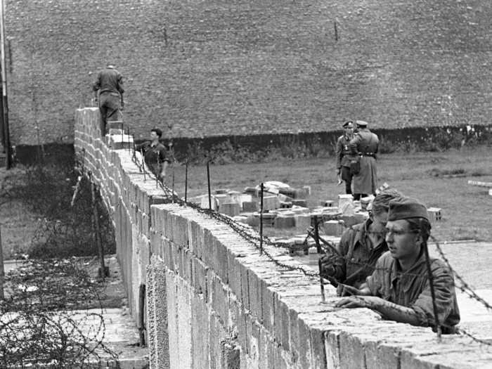 With a busy thoroughfare like Bernauer Strasse running along the Berlin Wall, many people tried to cross over the wall. While more than 100 people were killed trying to cross over the wall, miraculously, over 5,000 made it over or under to freedom.