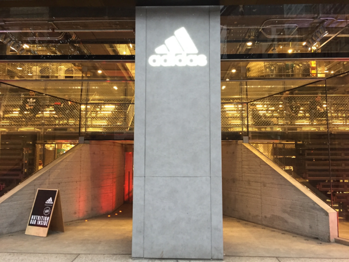 I went to Adidas