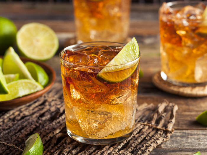 20. Dark ’n’ Stormy. The most popular drink in Bermuda along with the Rum Swizzle, the drink is made with ginger beer, Goslings rum, and lime.