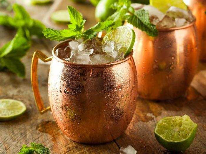 8. Moscow Mule. A less adventurous cocktail made with vodka, lime, ginger, and soda, the copper mugs are almost as popular as the drink.