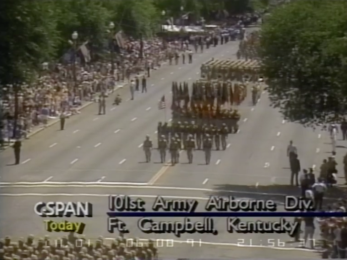 The 101st and 82nd Army Airborne Divisions then followed.