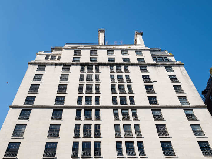 Apartments in 120 East End were typically palatial. One unit on the 15th floor has five bedrooms, seven bathrooms, and seven servants