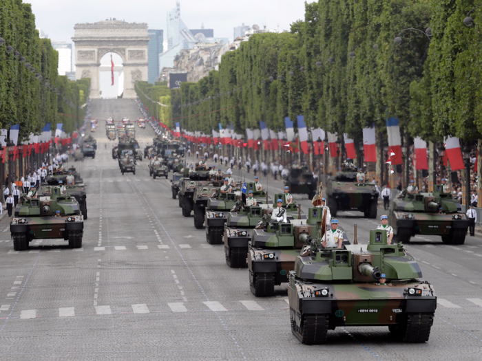 Trump went to the Bastille Day Parade in 2017, which reportedly inspired him to have one in the US.