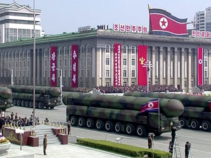 But the one thing that does give a moment of pause is the display of their missiles. The US has not displayed its nuclear missiles at parades since the middle of the Cold War.