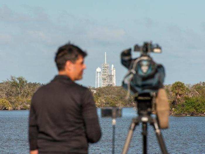 SpaceX had until 4 p.m. ET to launch its rocket, yet delay after delay kept piling on. Everyone was expecting a scrub — but the high-altitude winds finally calmed, the clock began counting down again, and SpaceX gunned for a launch at 3:45 p.m. ET.