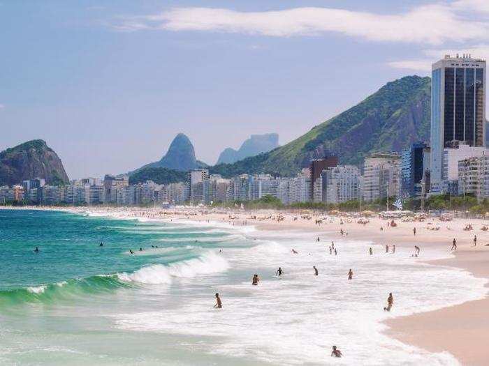 In Rio, your choice of beach says a lot about you. Copacabana and its wide white sandy beaches are truly breathtaking, but it