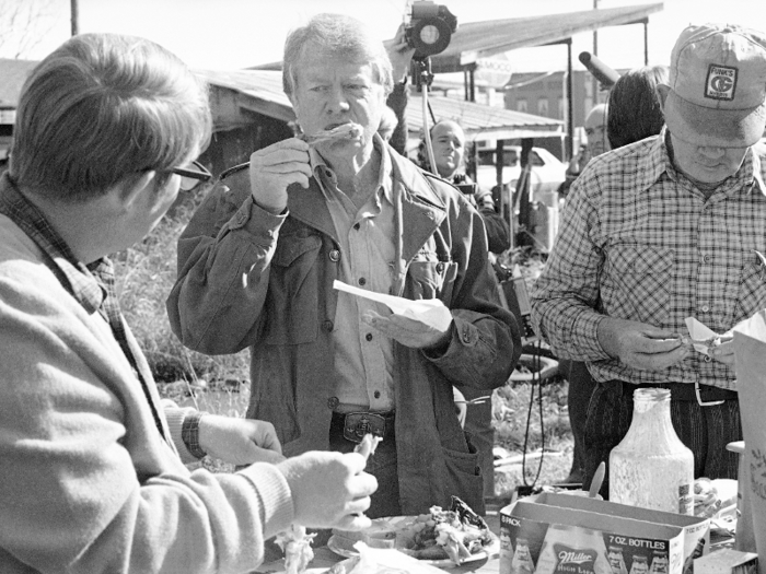 Jimmy Carter – sirloin, medium-rare