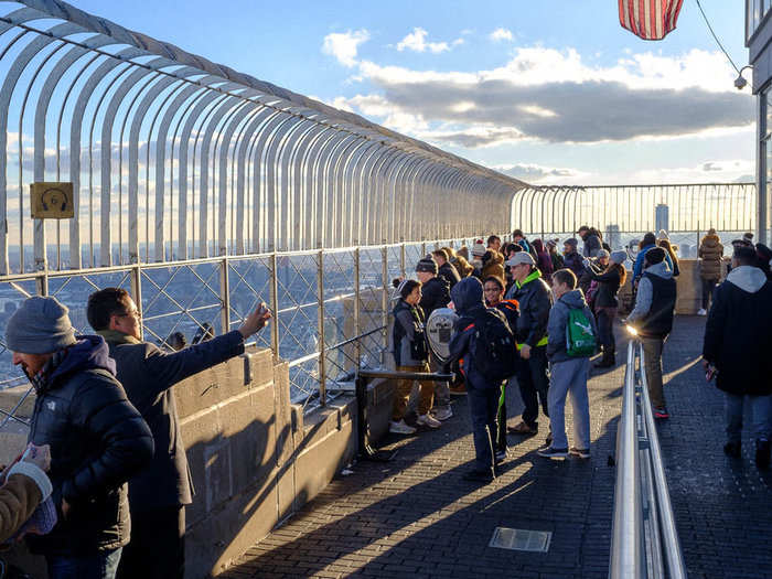 New York: Top of the Empire State Building