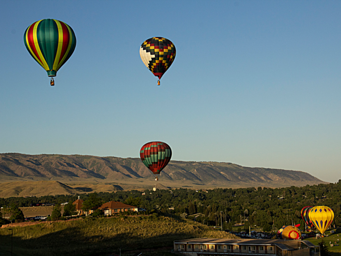 Wyoming: Casper balloon rides