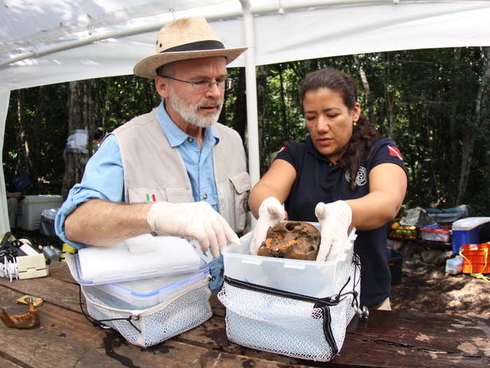 Dr. James Chatters, a forensic anthropologist, analyzed the bones and found that Naia lived a life of hardship.