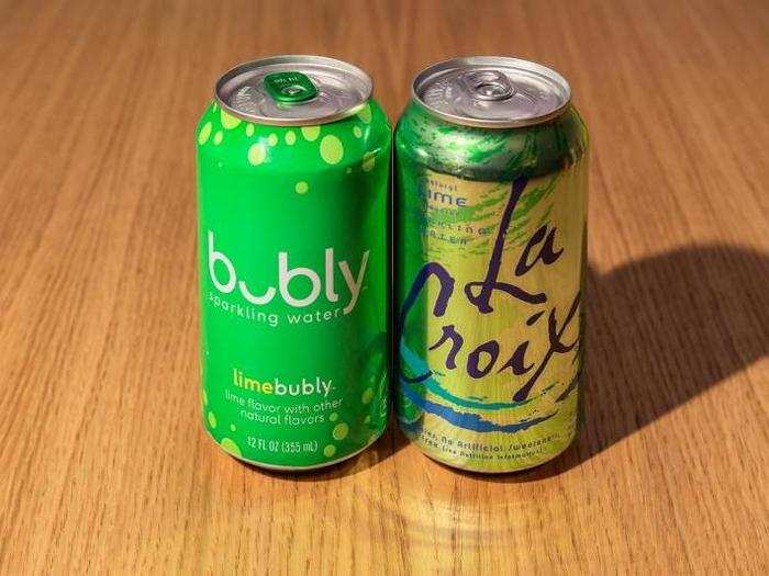 But, how does bubly measure up to LaCroix? In a lime-versus-lime faceoff, LaCroix was the clear winner.