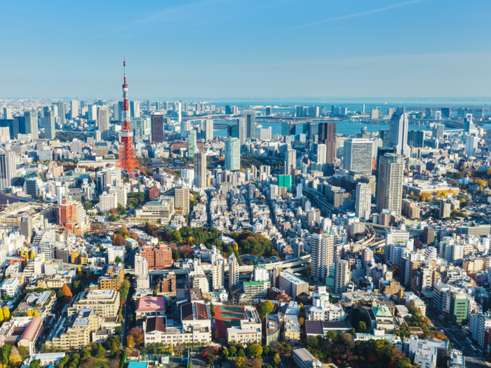 3. Tokyo — $2.5 trillion total private wealth