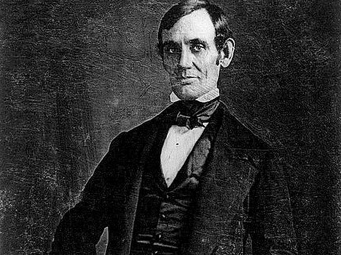 Abraham Lincoln worked as a clerk in a general store