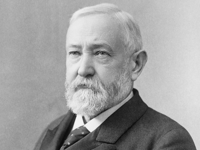Benjamin Harrison yelled for a living