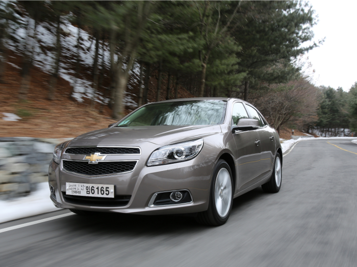 Midsize car: 2015 Chevrolet Malibu