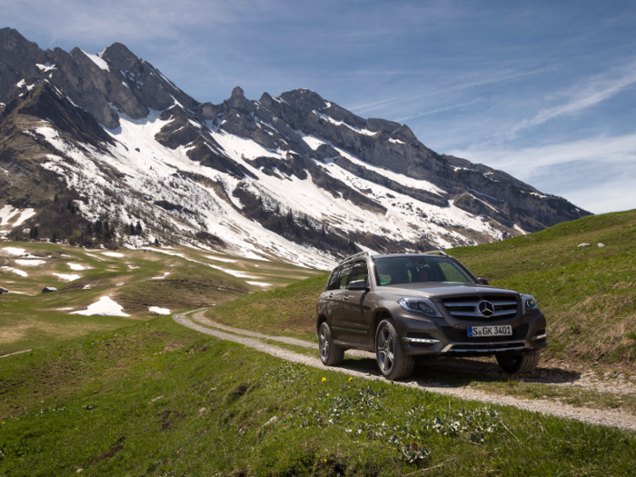 Compact premium SUV: 2015 Mercedes-Benz GLK-Class