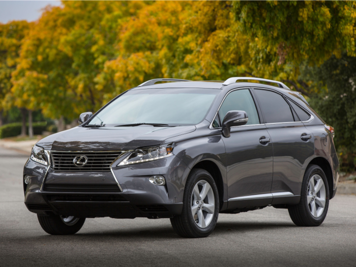 Midsize premium SUV: 2015 Lexus RX